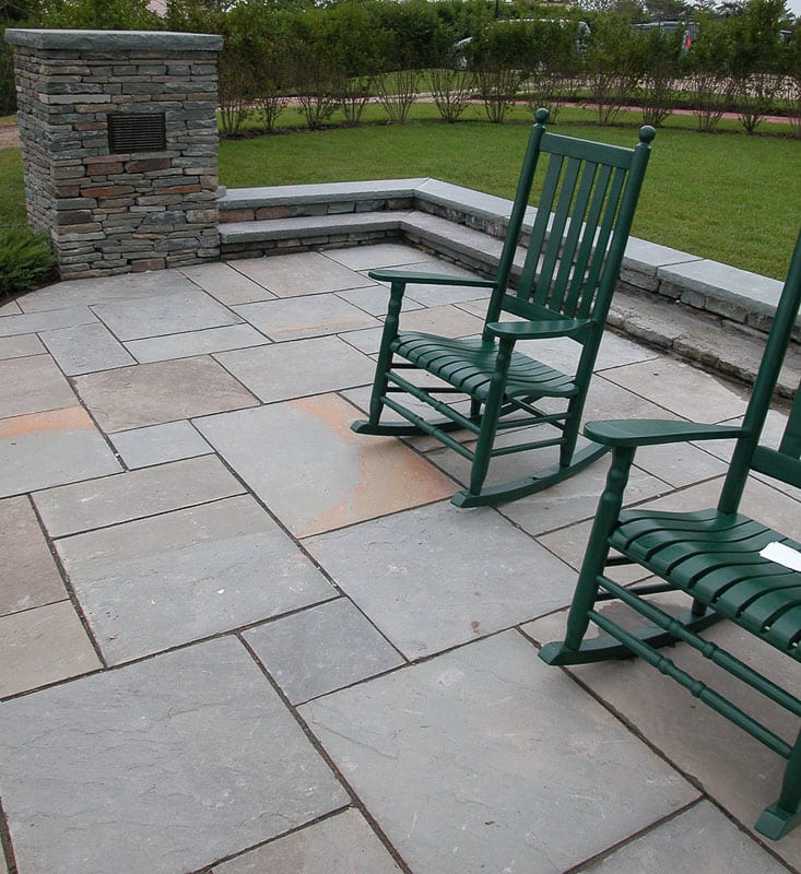 Stone Patio Installation Bridle Trails